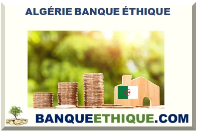 ALGÉRIE BANQUE ÉTHIQUE