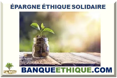 ÉPARGNE ÉTHIQUE 2026