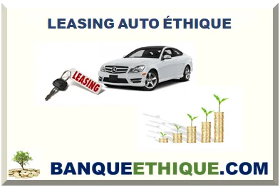 LEASING AUTO ÉTHIQUE